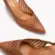 Scarpin Salto Médio Fino Vizzano com Micro Furos Feminino