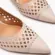 Scarpin Salto Médio Fino Vizzano com Micro Furos Feminino