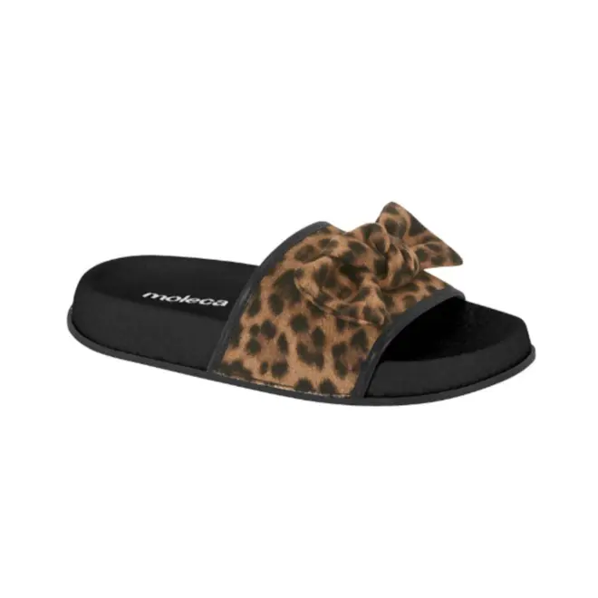 Chinelo Slide Moleca Com Laço