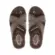 Chinelo Pegada Masculino Couro Amortech Tira Cruzada