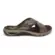 Chinelo Pegada Masculino Couro Amortech Tira Cruzada