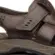 Sandália Em Couro Pegada Masculina
