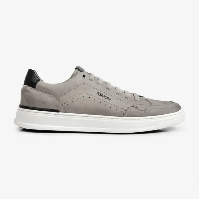 Tenis Casual Ferracini Couro
