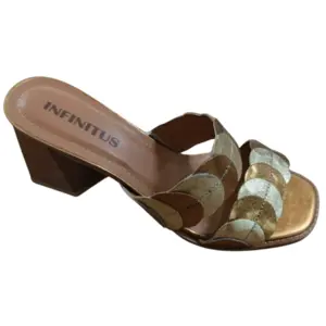 Sandalia Salto  Medio Infinitus 43348