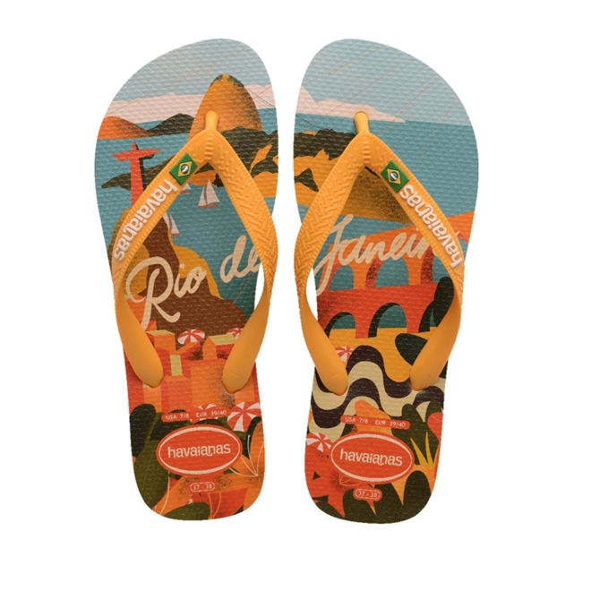 Chinelo Havaianas Slim Tucano Feminino - Bege Bege